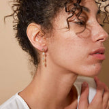 Fantome Sapphire Earrings (Pin&Stones) GERMAN KABIRSKI