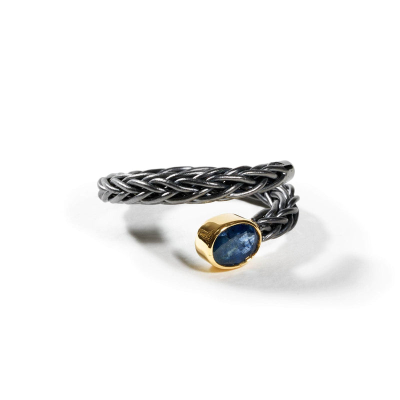 Ring Vier Blue Sapphire Ring Vier Blue Sapphire Ring, Ring by GERMAN KABIRSKI