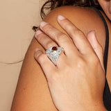 Ring Procella Garnet Ring Procella Garnet Ring, Ring by GERMAN KABIRSKI