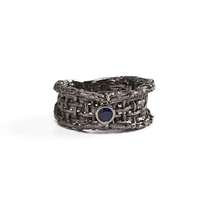 Oren Blue Sapphire Ring GERMAN KABIRSKI