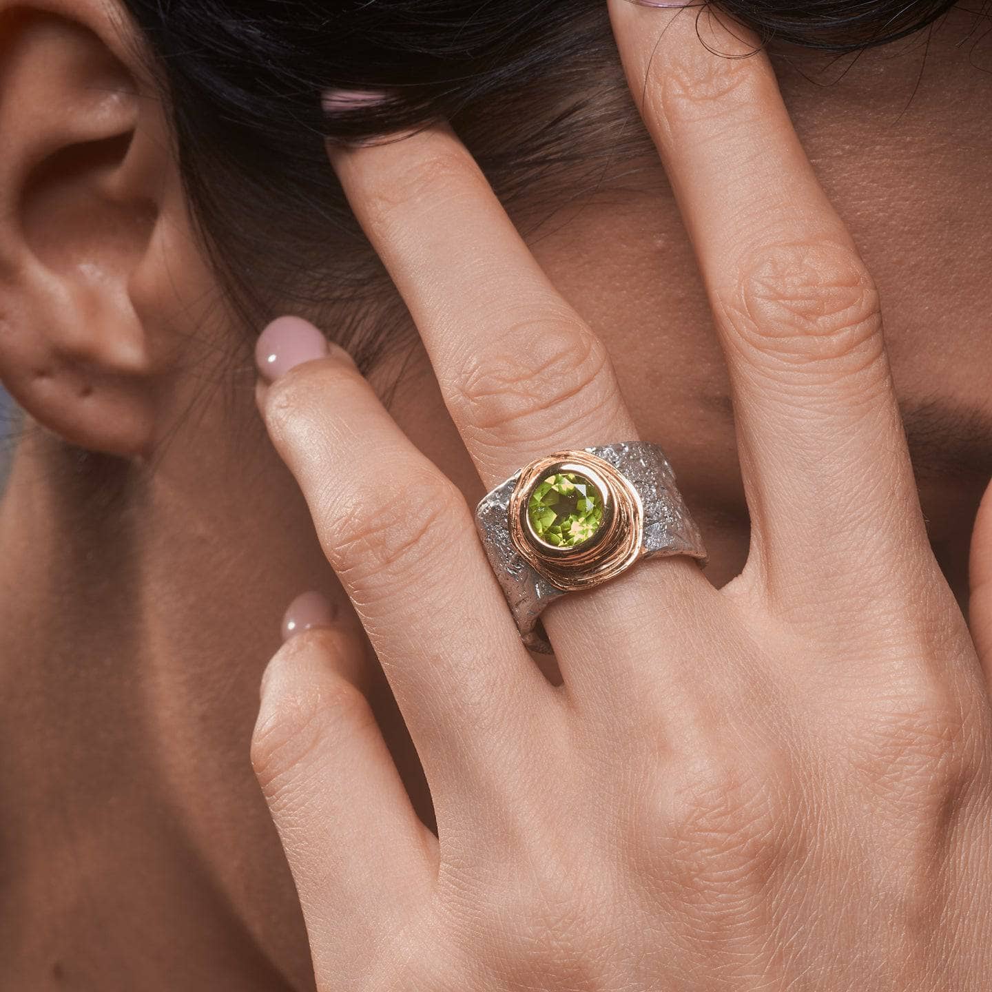 Bansha Peridot Ring GERMAN KABIRSKI