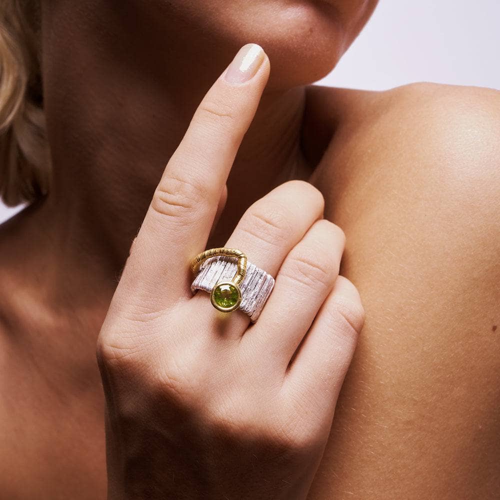 Minot Peridot Ring GERMAN KABIRSKI