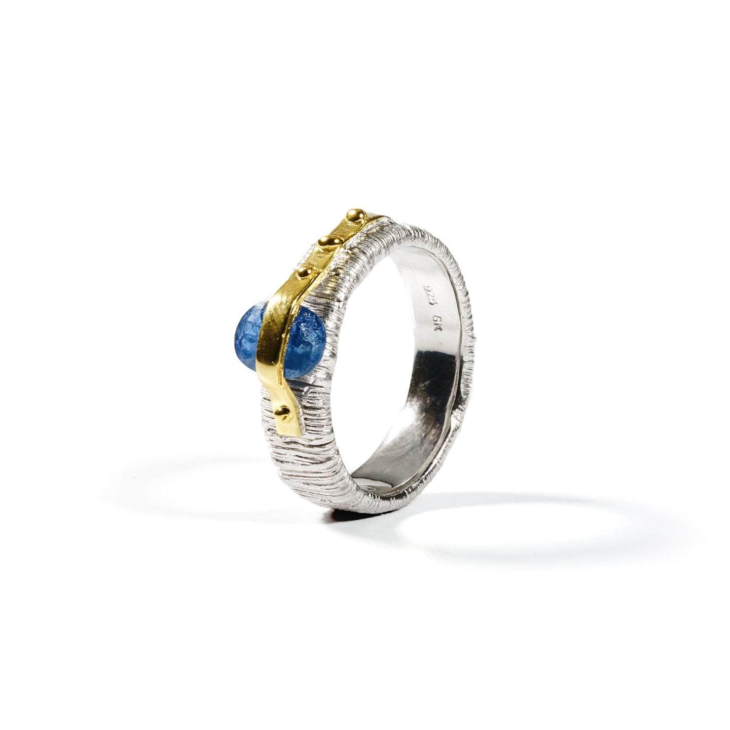 Gaia Blue Sapphire Ring GERMAN KABIRSKI