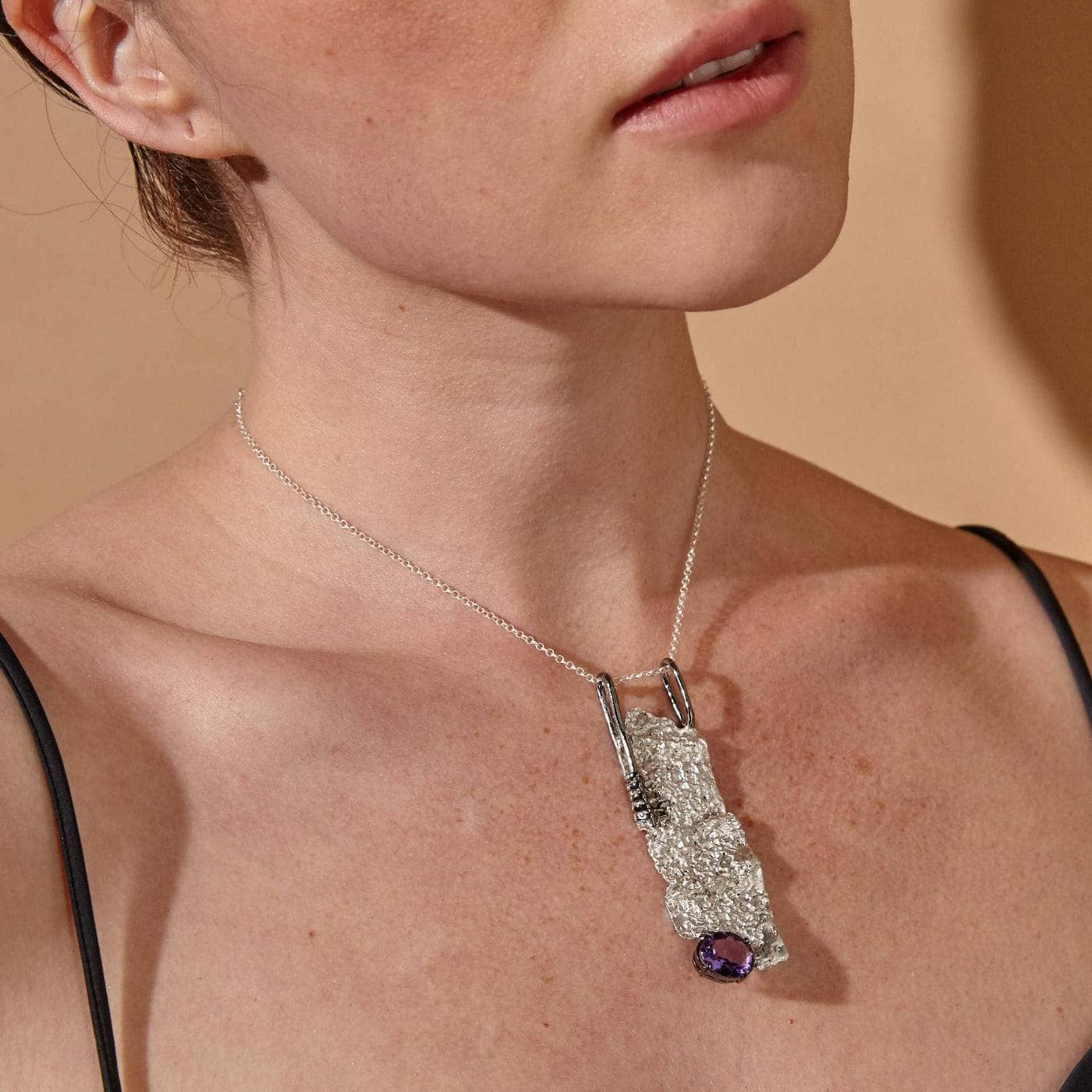 Sura Amethyst Pendant GERMAN KABIRSKI