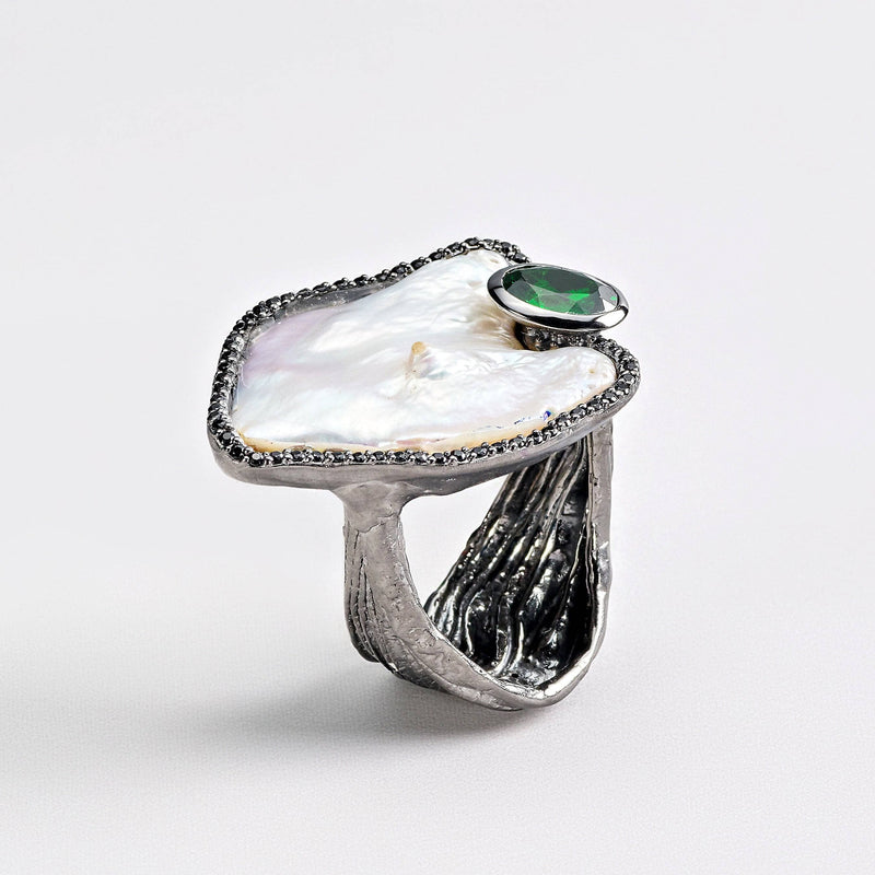Ring 5.5 Csill Baroque Pearl Ring Csill Baroque Pearl Ring, Ring by GERMAN KABIRSKI