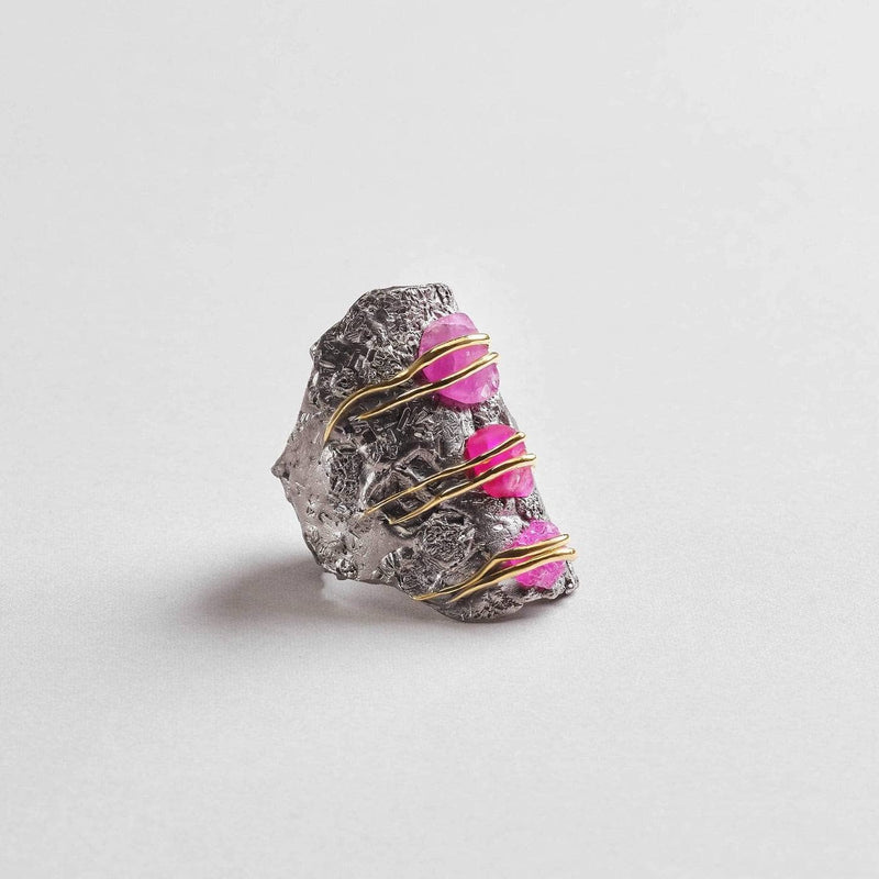 Ring Rolina Pink Sapphire Ring Rolina Pink Sapphire Ring, Ring by GERMAN KABIRSKI