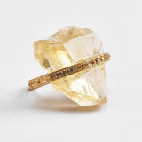 Ring 6 Meriall Citrine and Sapphire Ring Meriall Citrine and Sapphire Ring, Ring by GERMAN KABIRSKI