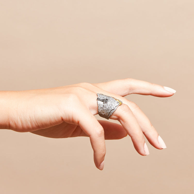 Ring 6 Anitt Sapphire and Spinel Ring Anitt Sapphire and Spinel Ring, Ring by GERMAN KABIRSKI