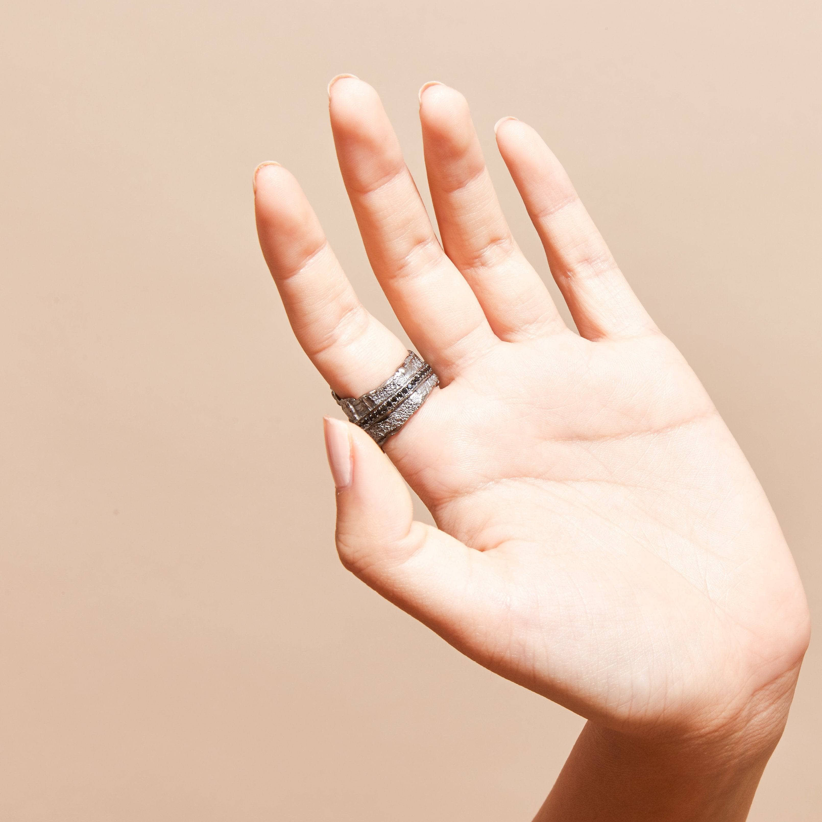 Abtin Sapphire and Spinel Ring GERMAN KABIRSKI