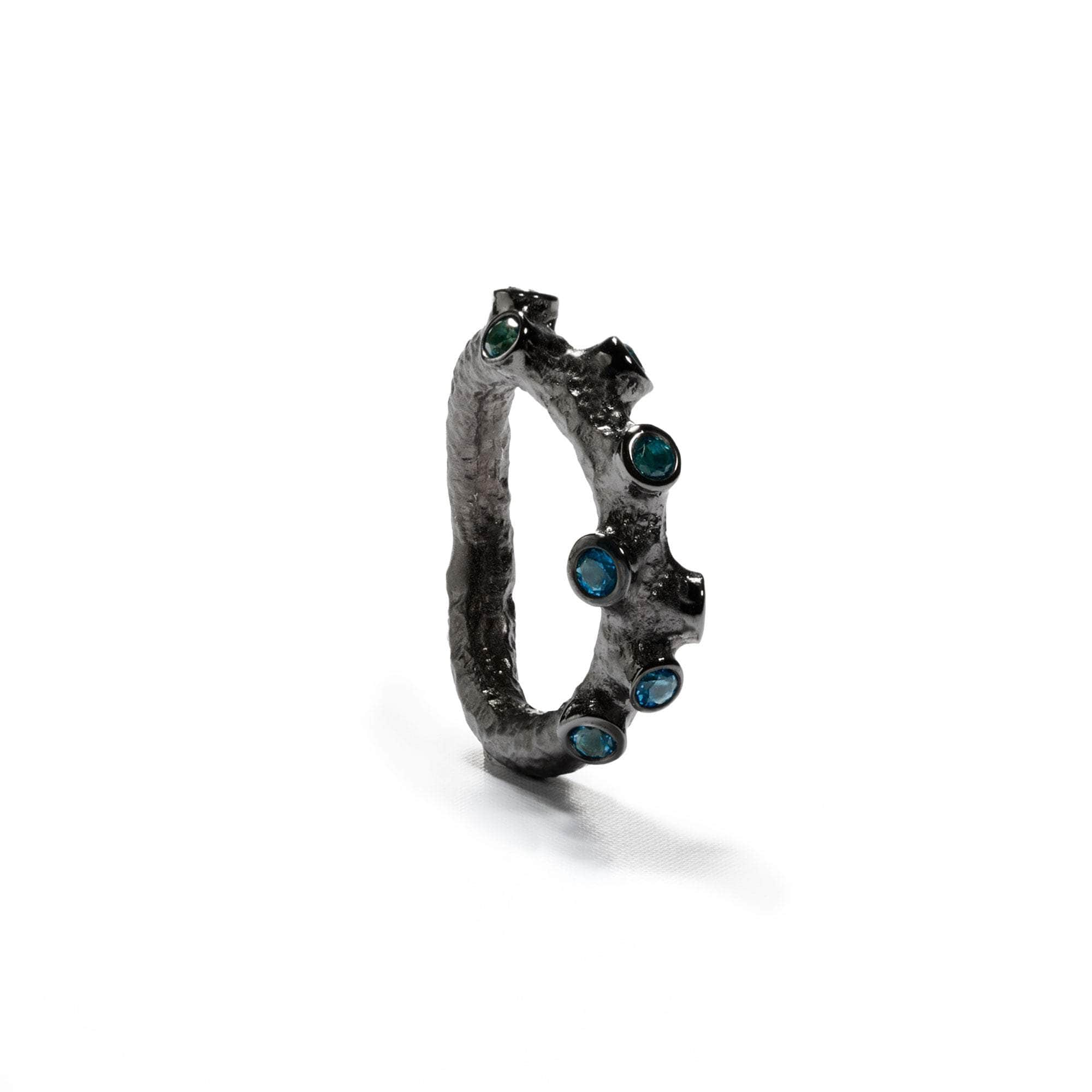 Akhta London Blue Topaz Ring GERMAN KABIRSKI