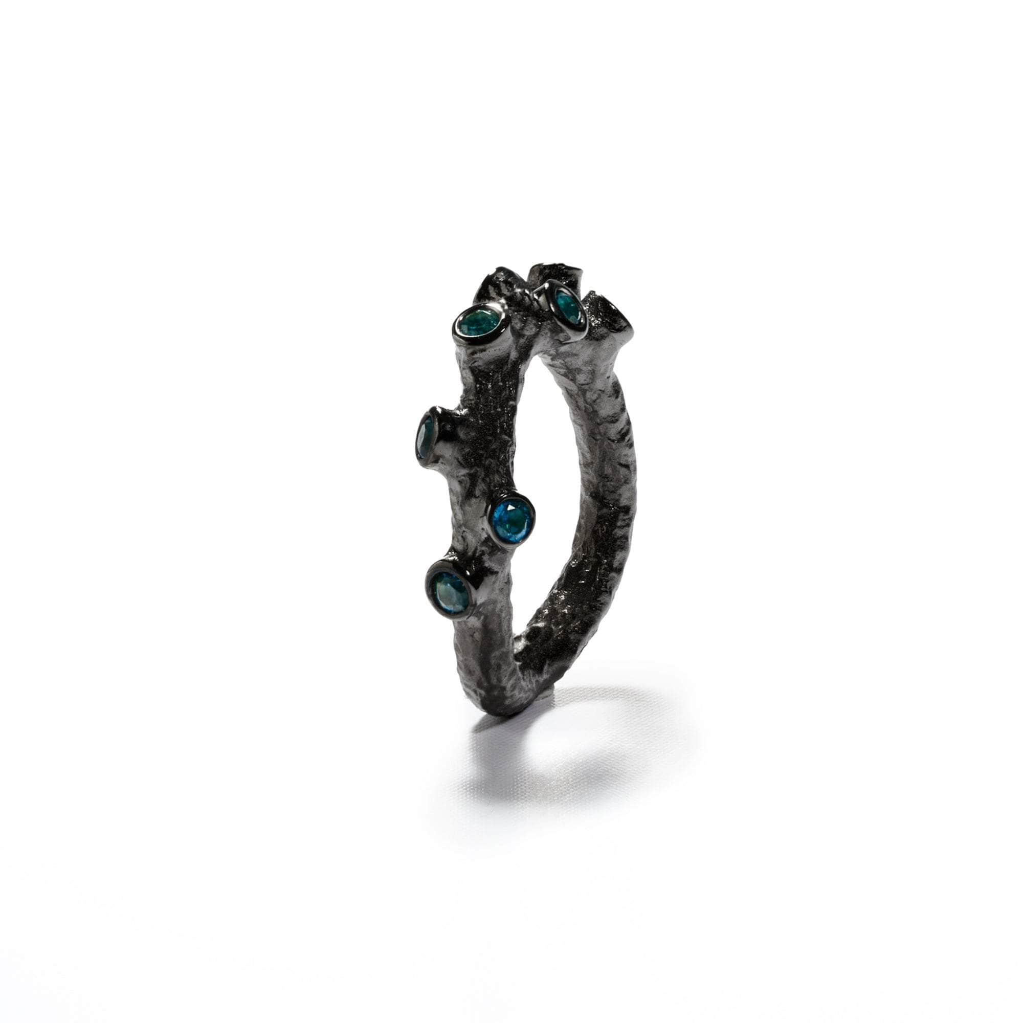 Akhta London Blue Topaz Ring GERMAN KABIRSKI