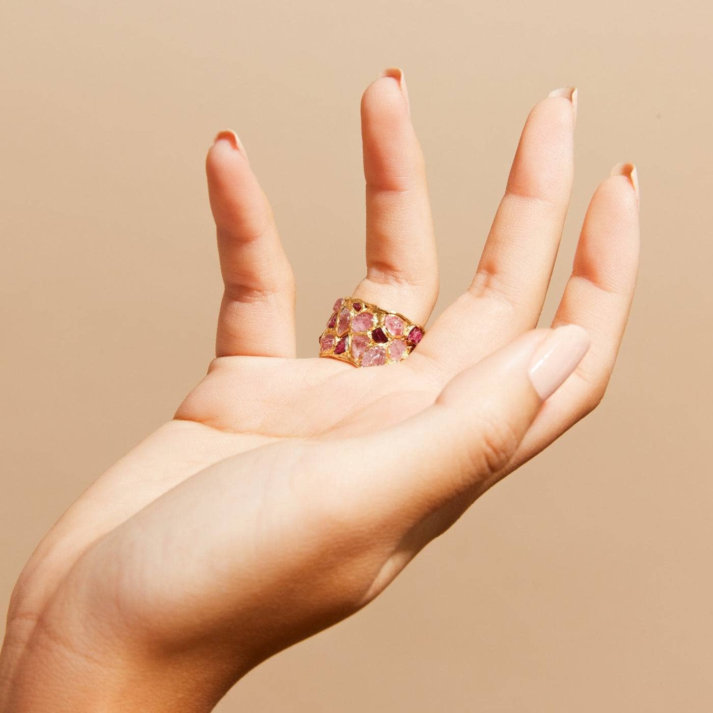 Alcina Ruby Pink Sapphire Ring GERMAN KABIRSKI