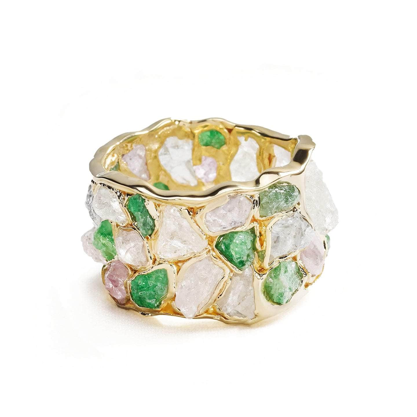 Alcina Tsavorite and Sapphire Ring GERMAN KABIRSKI