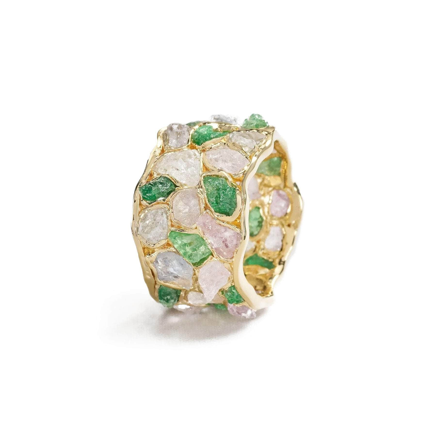 Alcina Tsavorite and Sapphire Ring GERMAN KABIRSKI