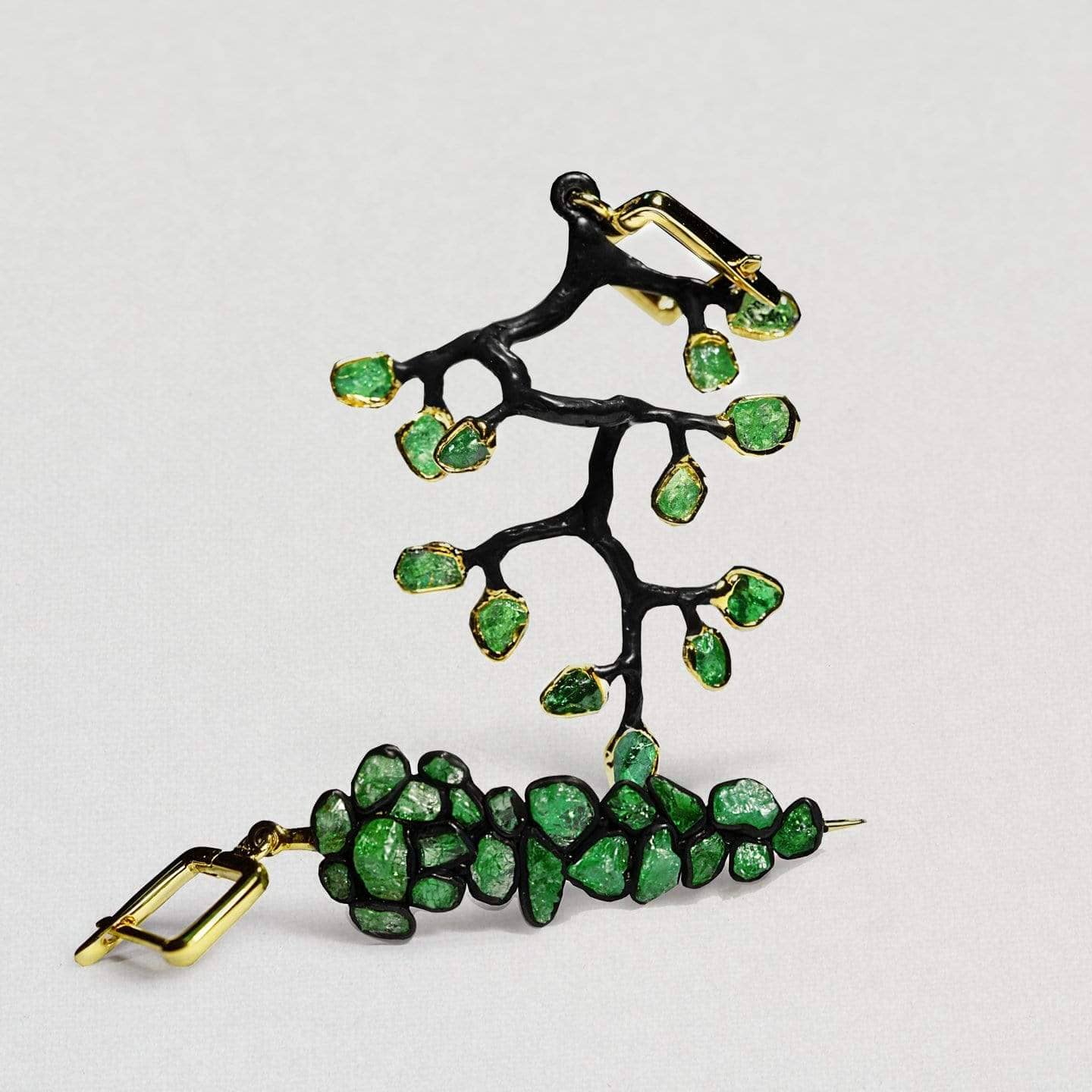 Audris Tsavorite Earrings GERMAN KABIRSKI