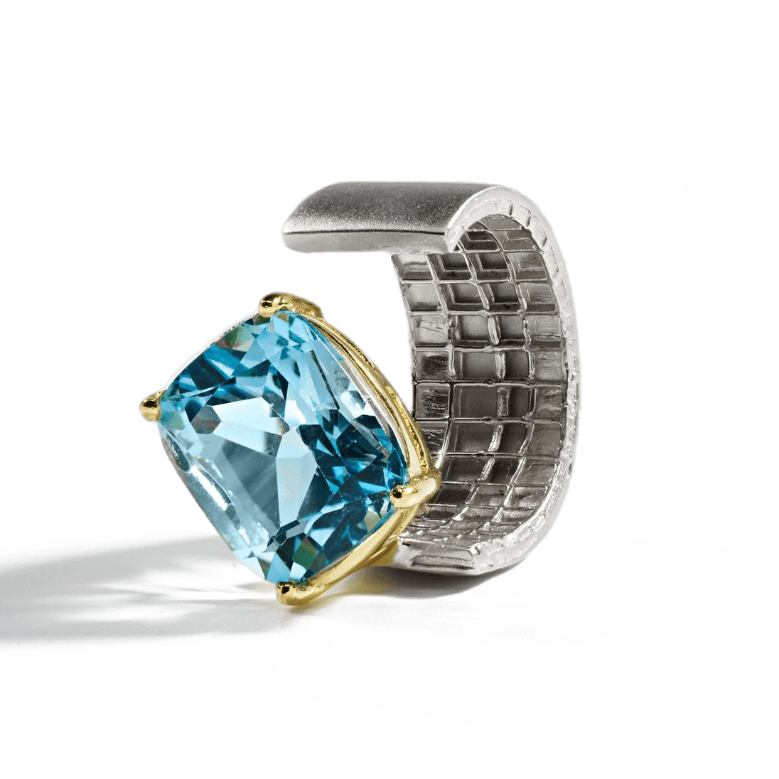 Creo Blue Topaz Ring GERMAN KABIRSKI