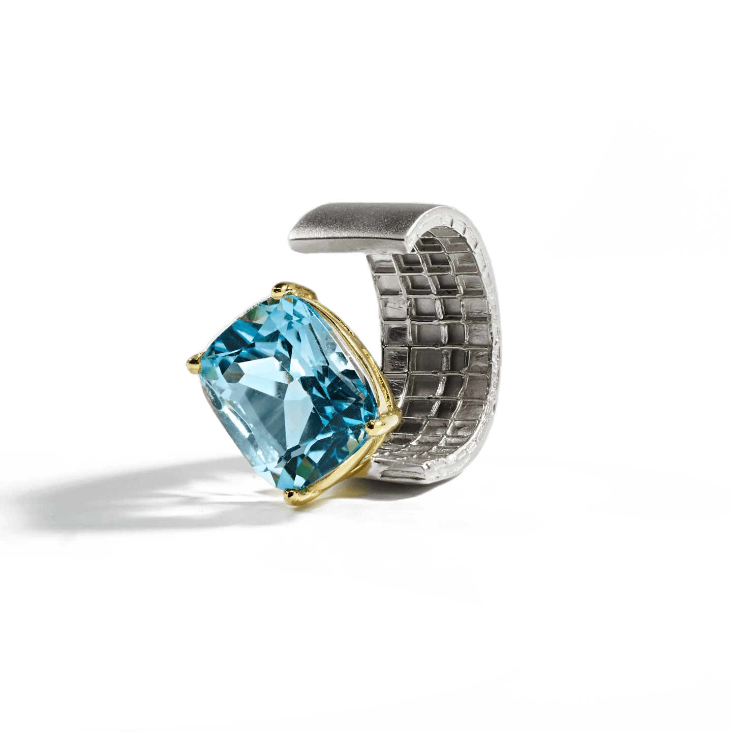 Creo Blue Topaz Ring GERMAN KABIRSKI