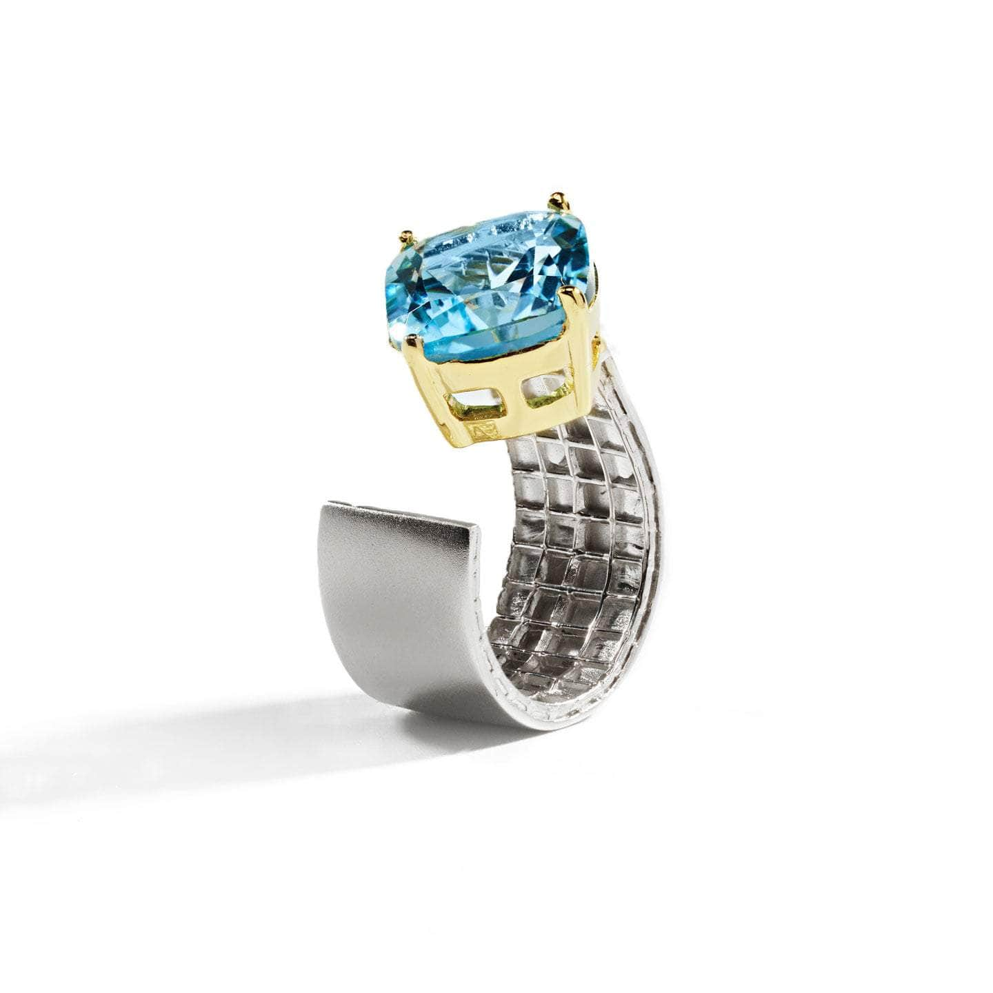 Creo Blue Topaz Ring GERMAN KABIRSKI