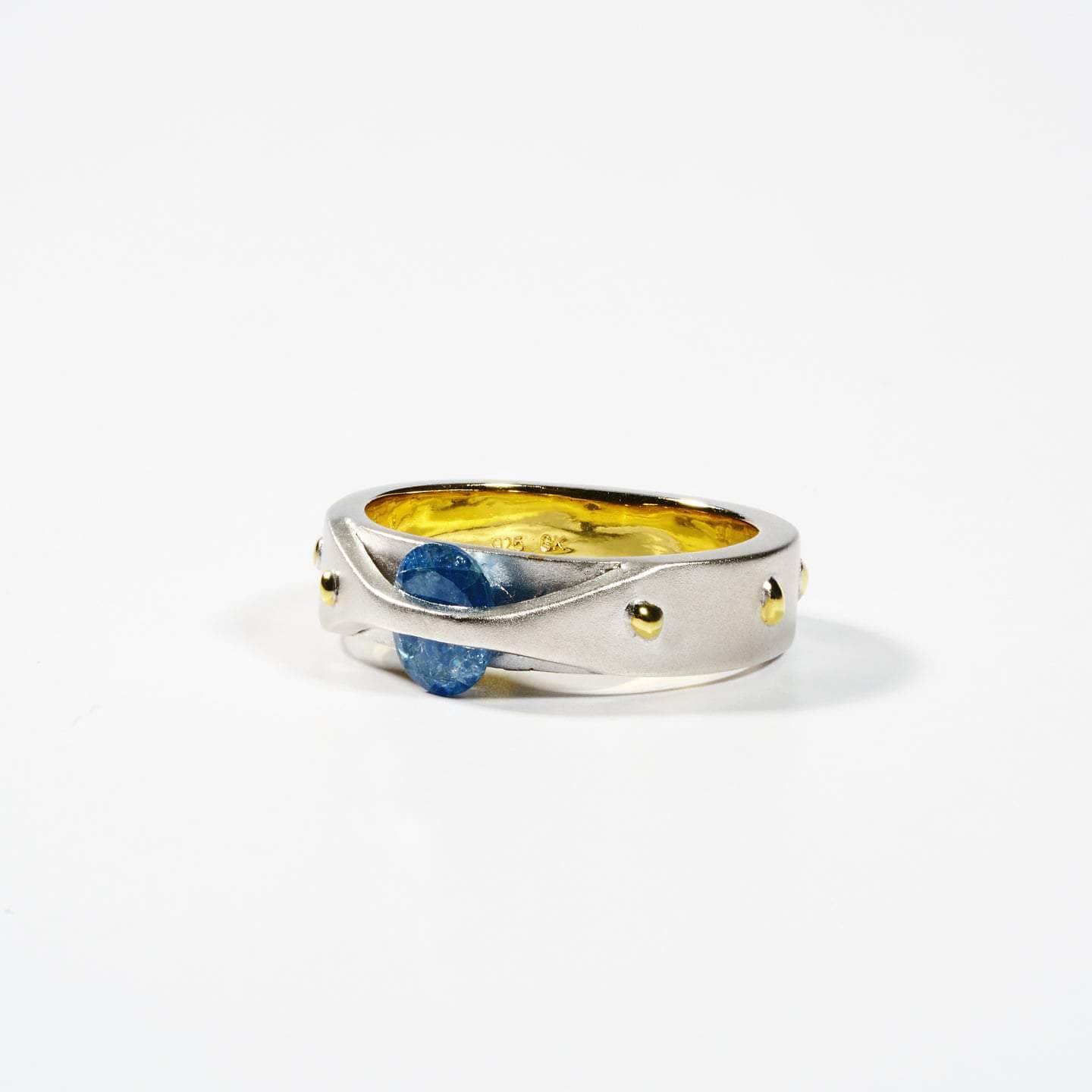 Crios Blue Sapphire Ring GERMAN KABIRSKI