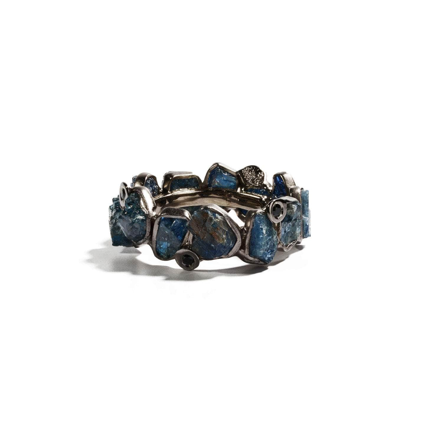 Delos Blue Sapphire and Spinel Ring GERMAN KABIRSKI