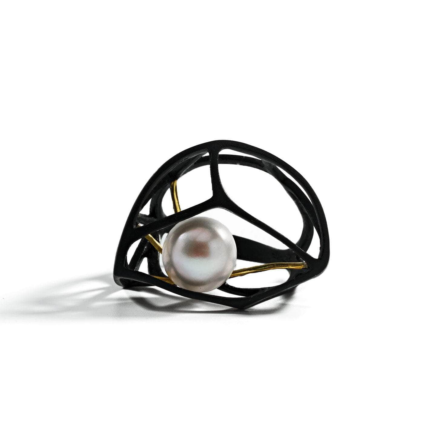 Descartes Pearl Ring GERMAN KABIRSKI