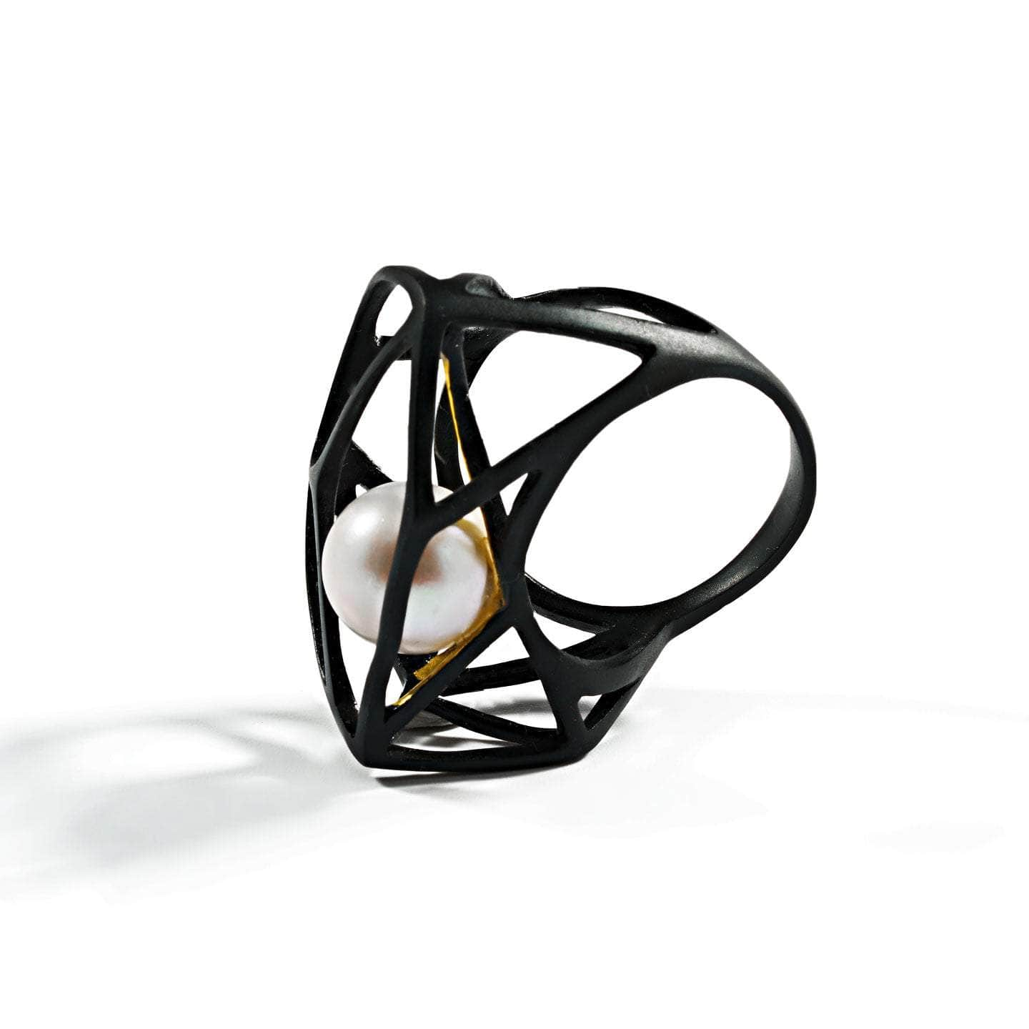 Descartes Pearl Ring GERMAN KABIRSKI