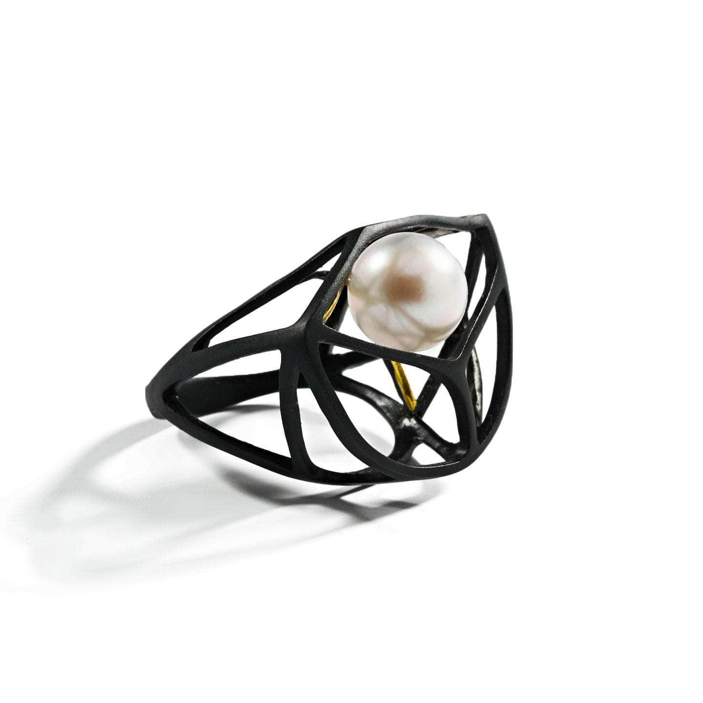 Descartes Pearl Ring GERMAN KABIRSKI