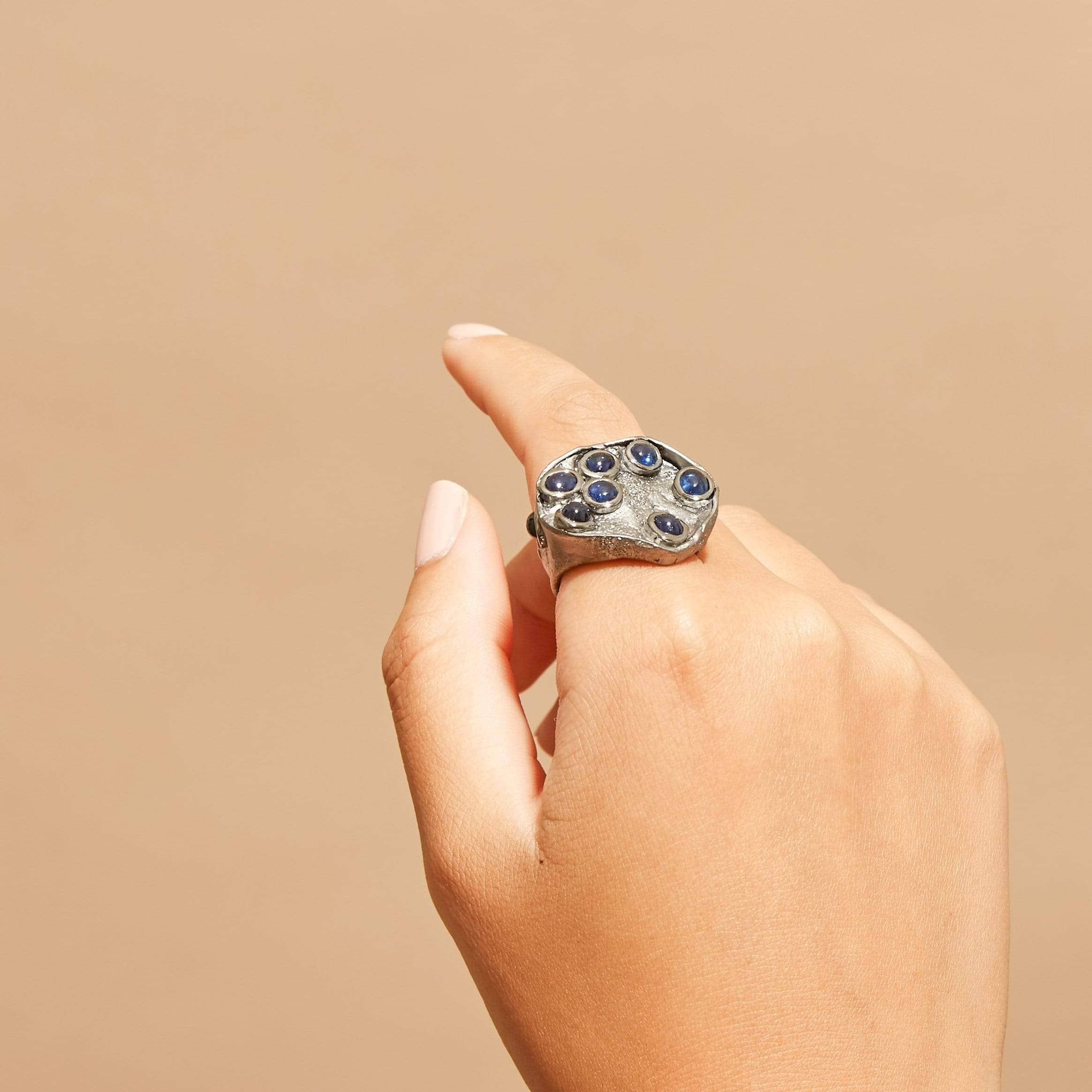 Lona Sapphire Ring GERMAN KABIRSKI