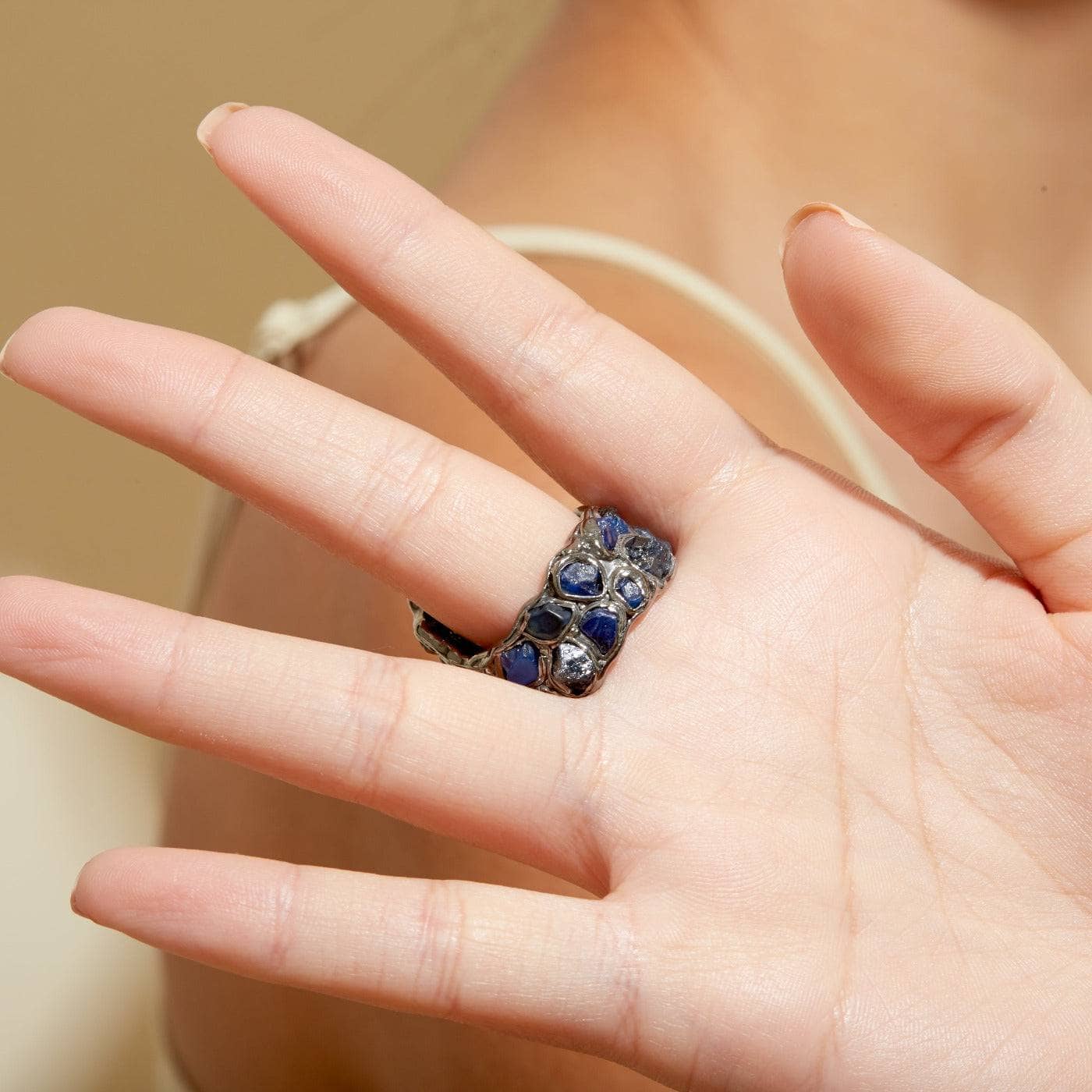 Airi Sapphire Ring GERMAN KABIRSKI