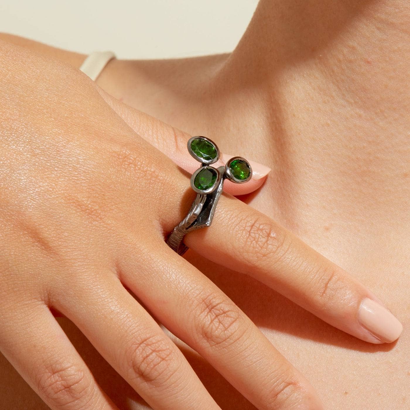 Elara Chrome Diopside Ring GERMAN KABIRSKI