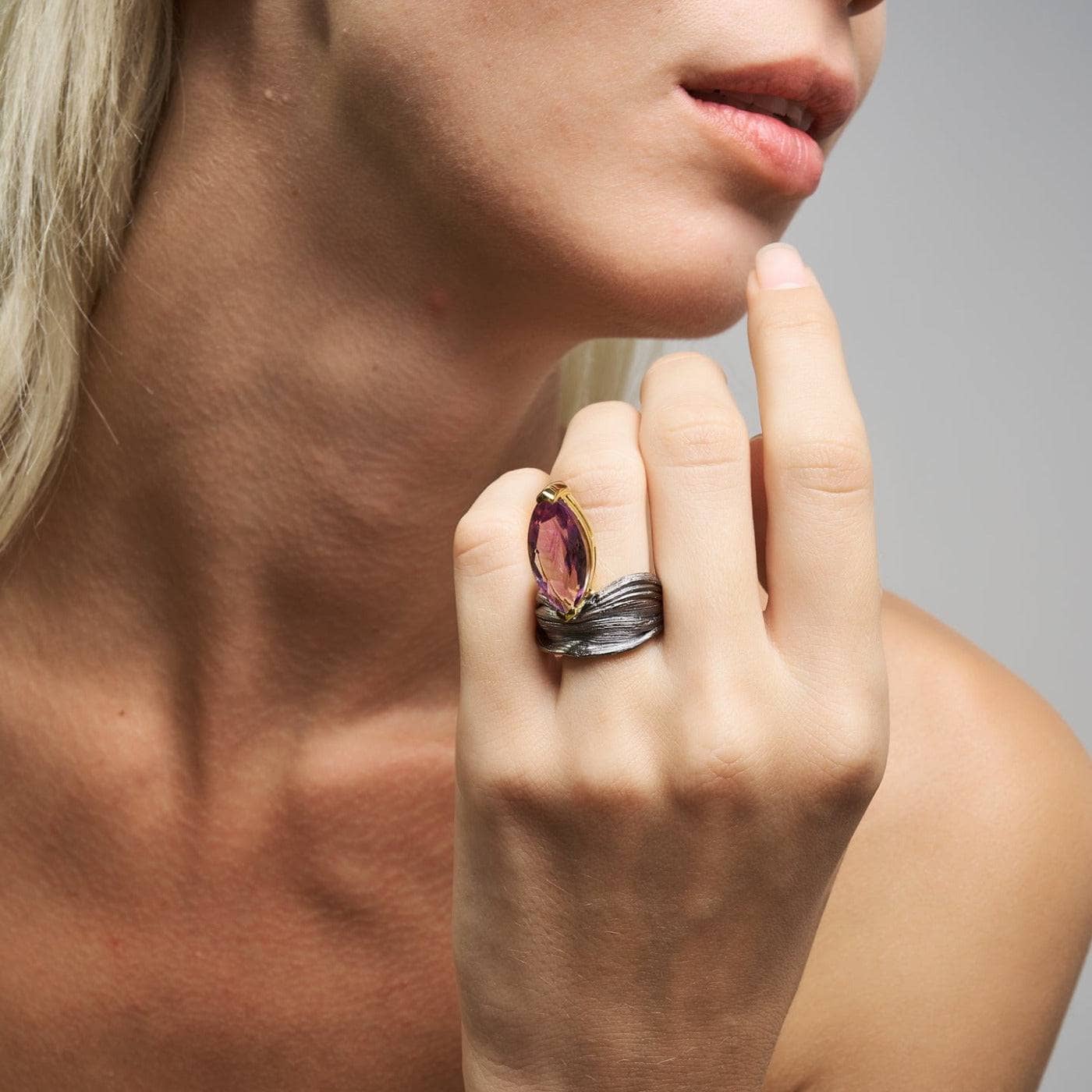 Lesta Amethyst Ring GERMAN KABIRSKI