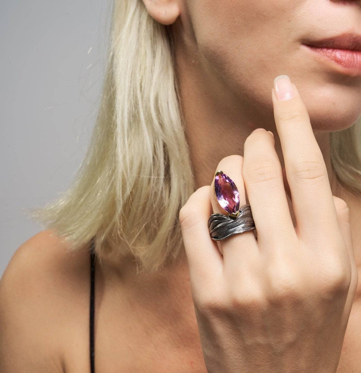 Lesta Amethyst Ring GERMAN KABIRSKI