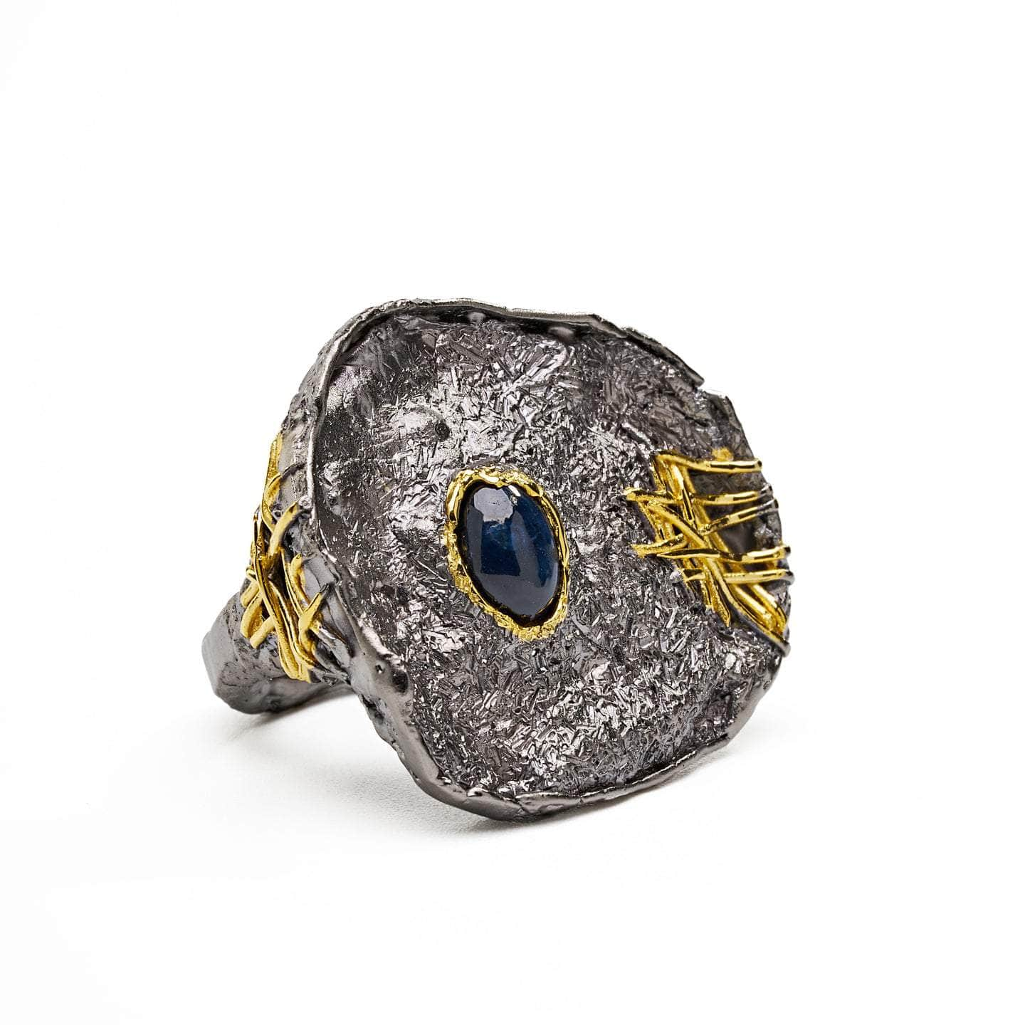 Emera Blue Sapphire Ring GERMAN KABIRSKI