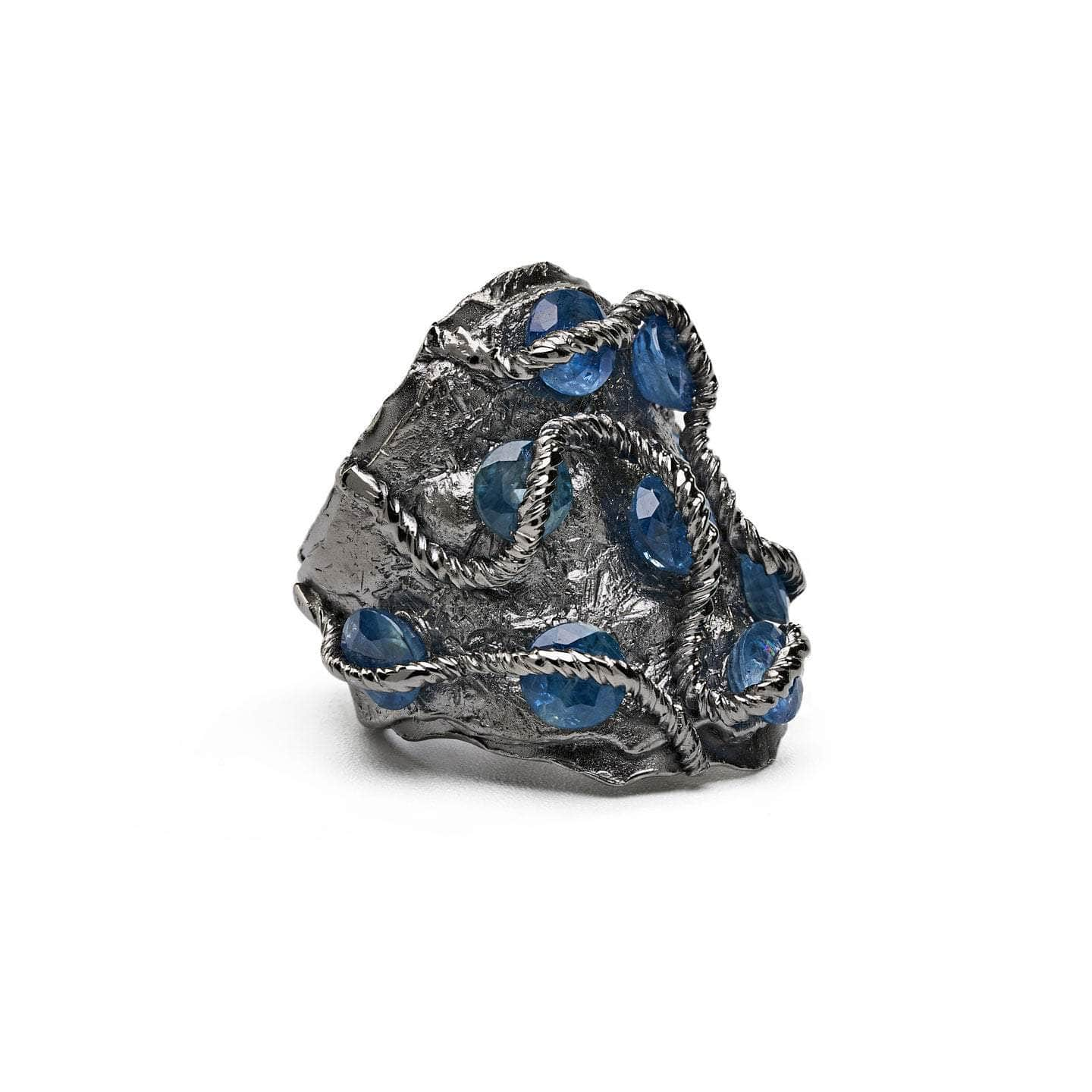 Kyan Blue Sapphire Ring GERMAN KABIRSKI