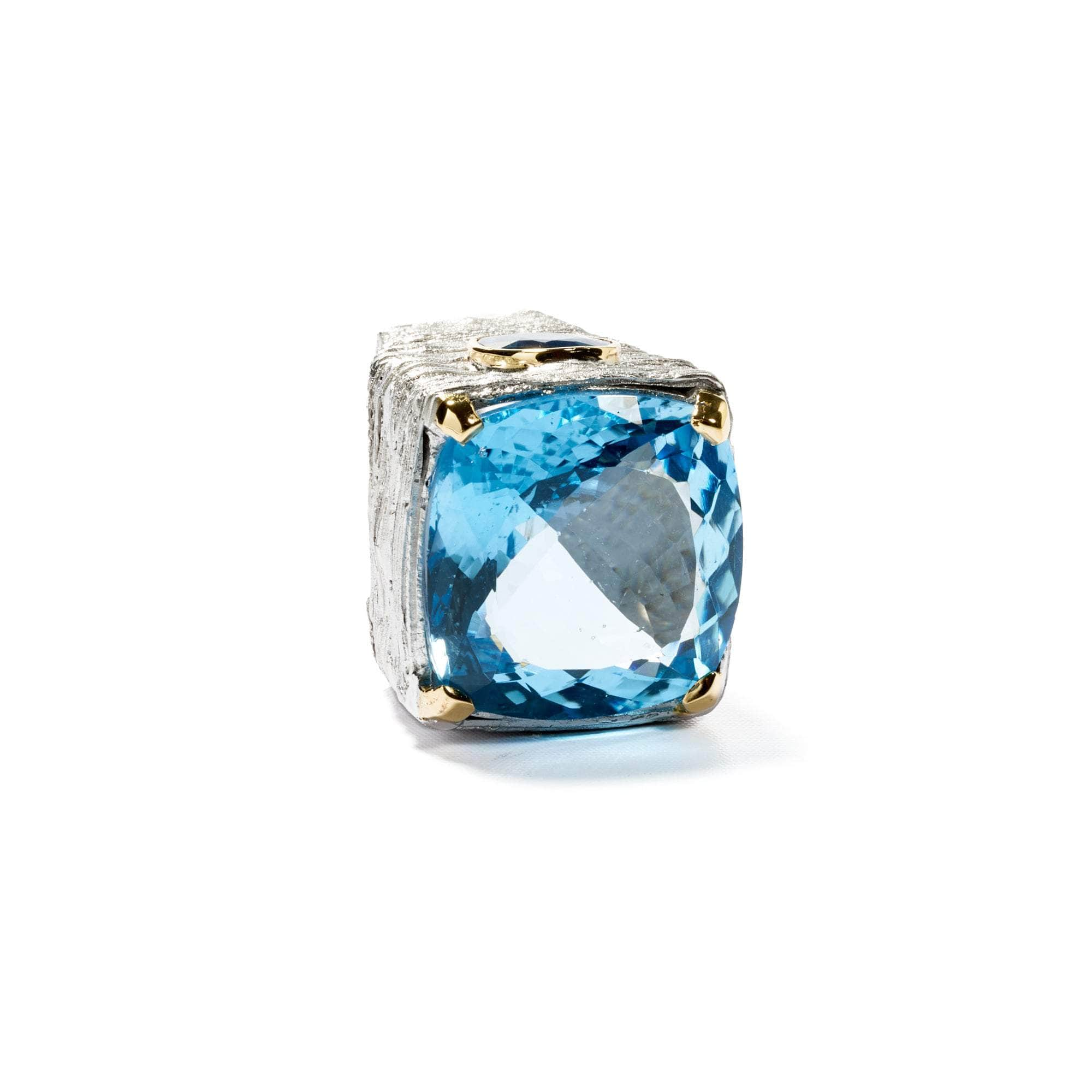 Spekk Topaz and Sapphire Ring GERMAN KABIRSKI