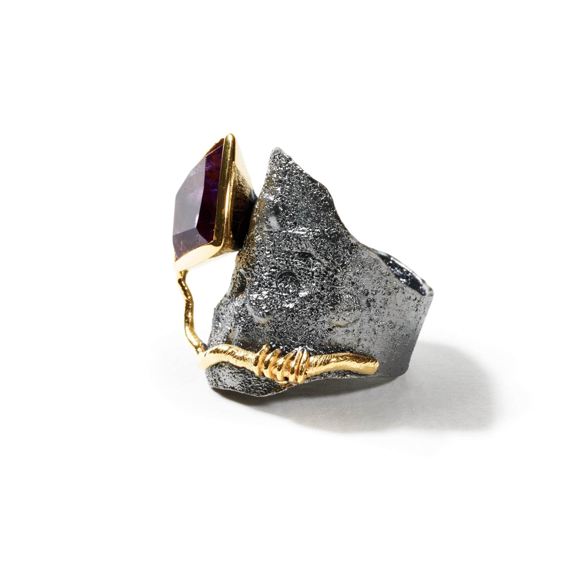 Riot Amethyst Ring GERMAN KABIRSKI