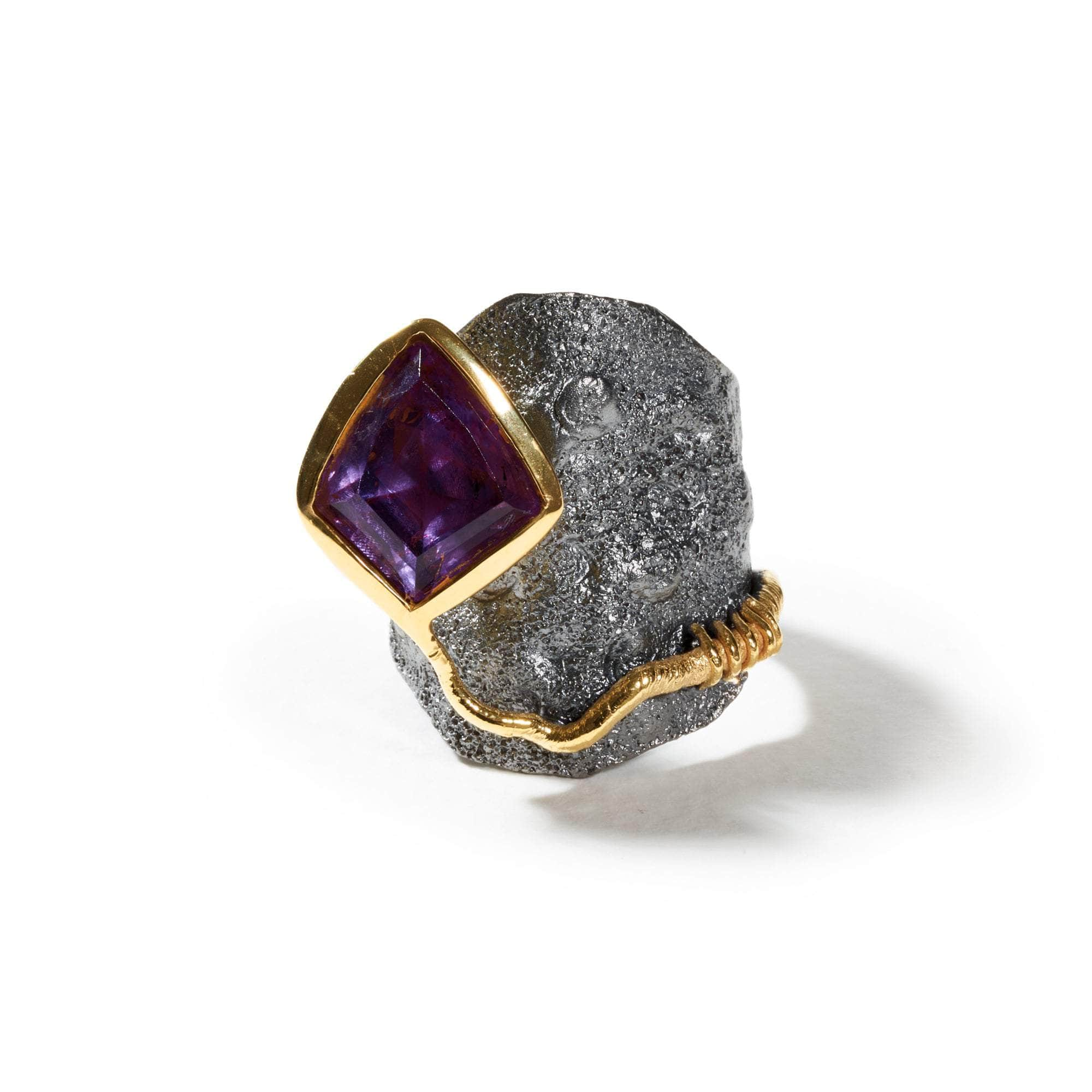 Riot Amethyst Ring GERMAN KABIRSKI