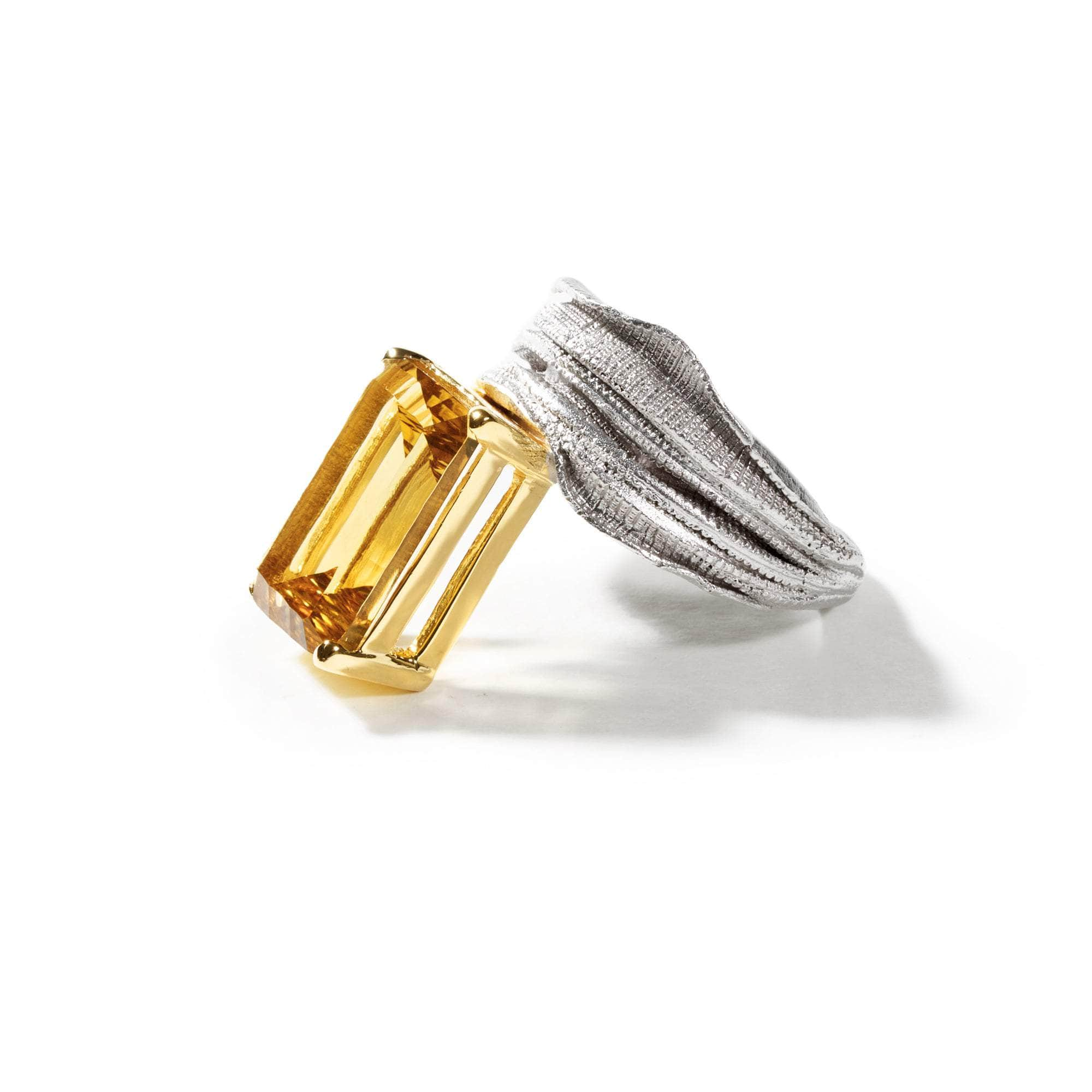 Geeld Citrine Ring GERMAN KABIRSKI