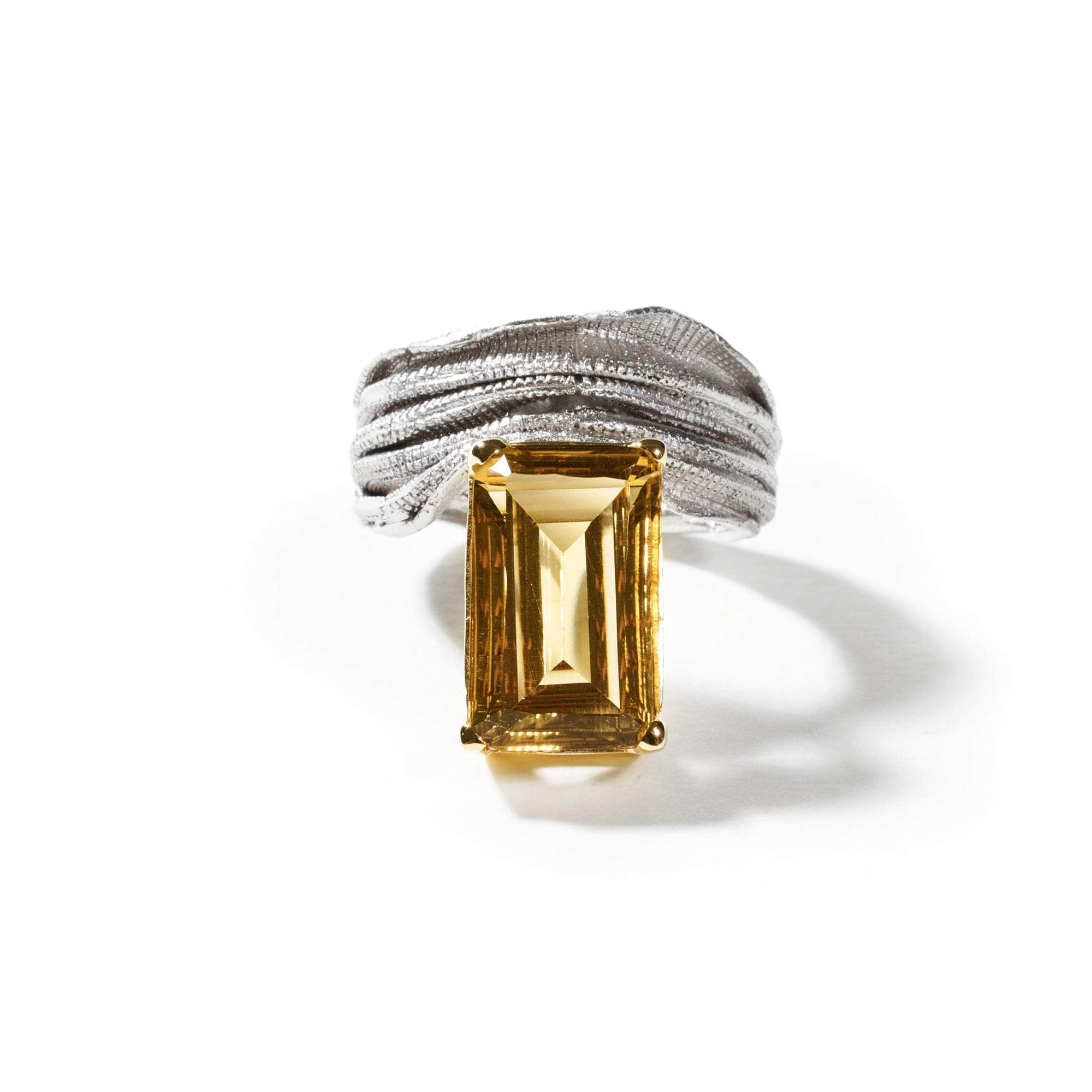 Geeld Citrine Ring GERMAN KABIRSKI