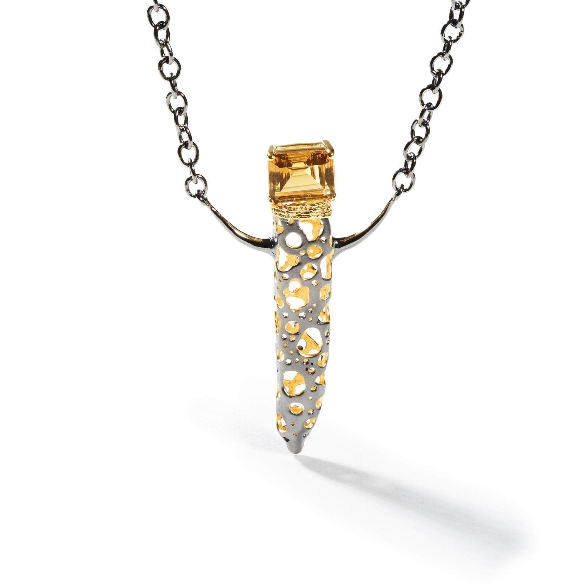 Blad Citrine Necklace GERMAN KABIRSKI