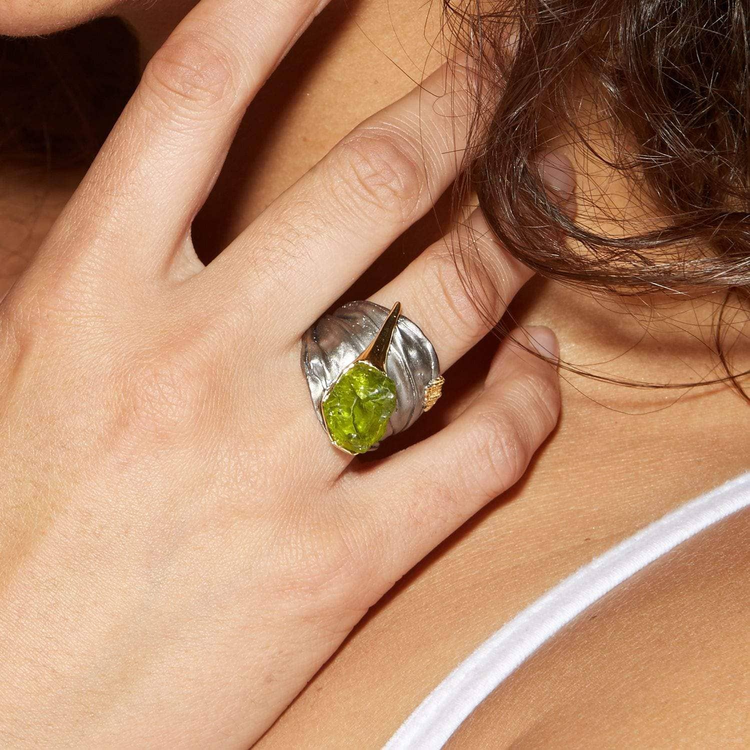 Egena Peridot Ring GERMAN KABIRSKI