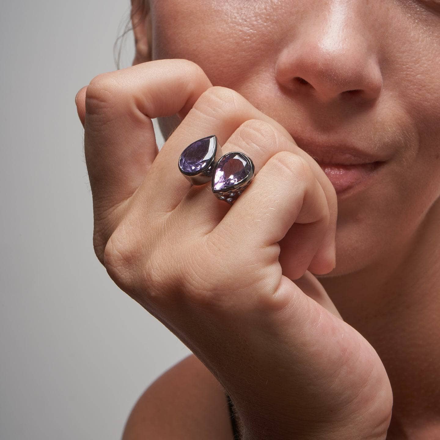 Etone Amethyst Ring GERMAN KABIRSKI