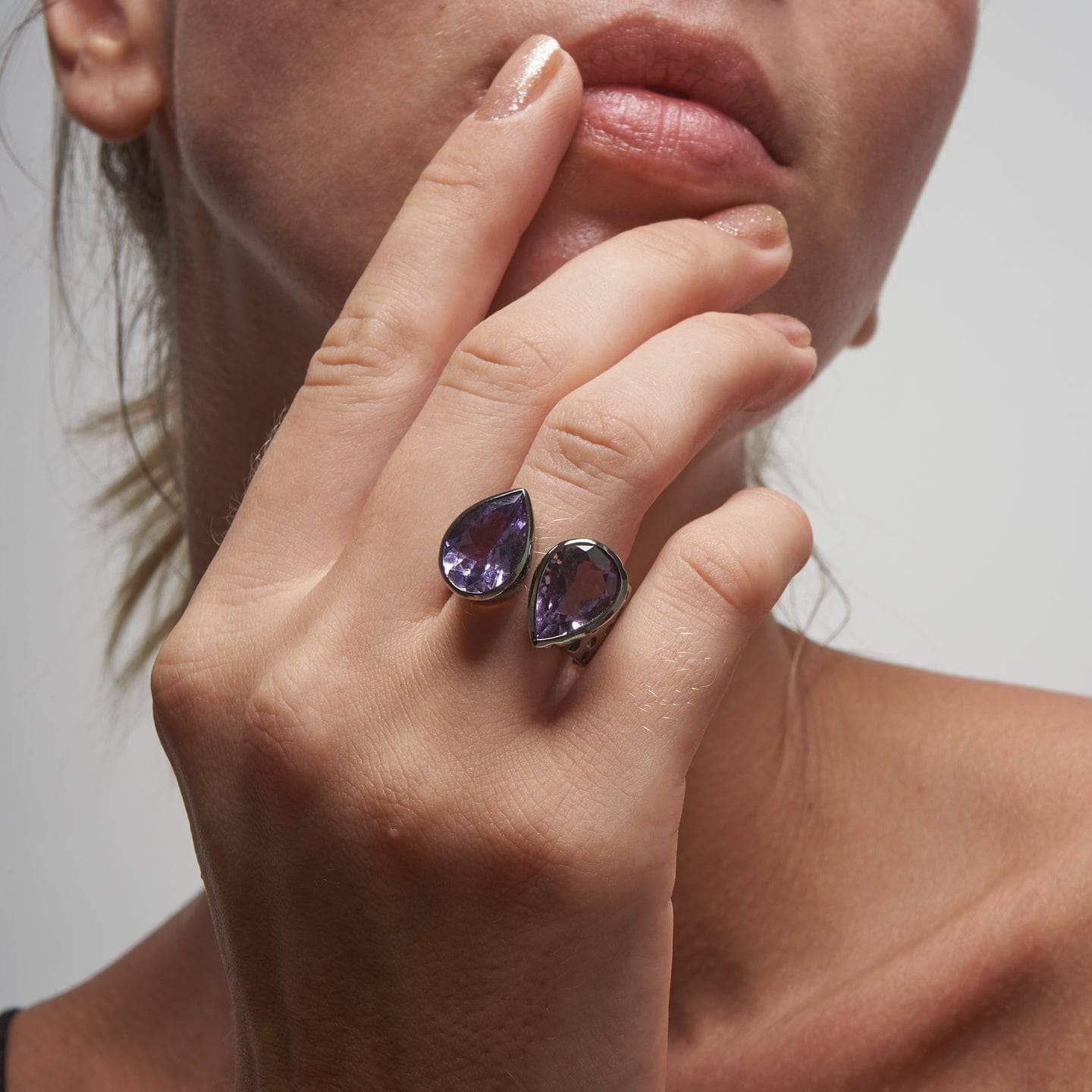 Etone Amethyst Ring GERMAN KABIRSKI