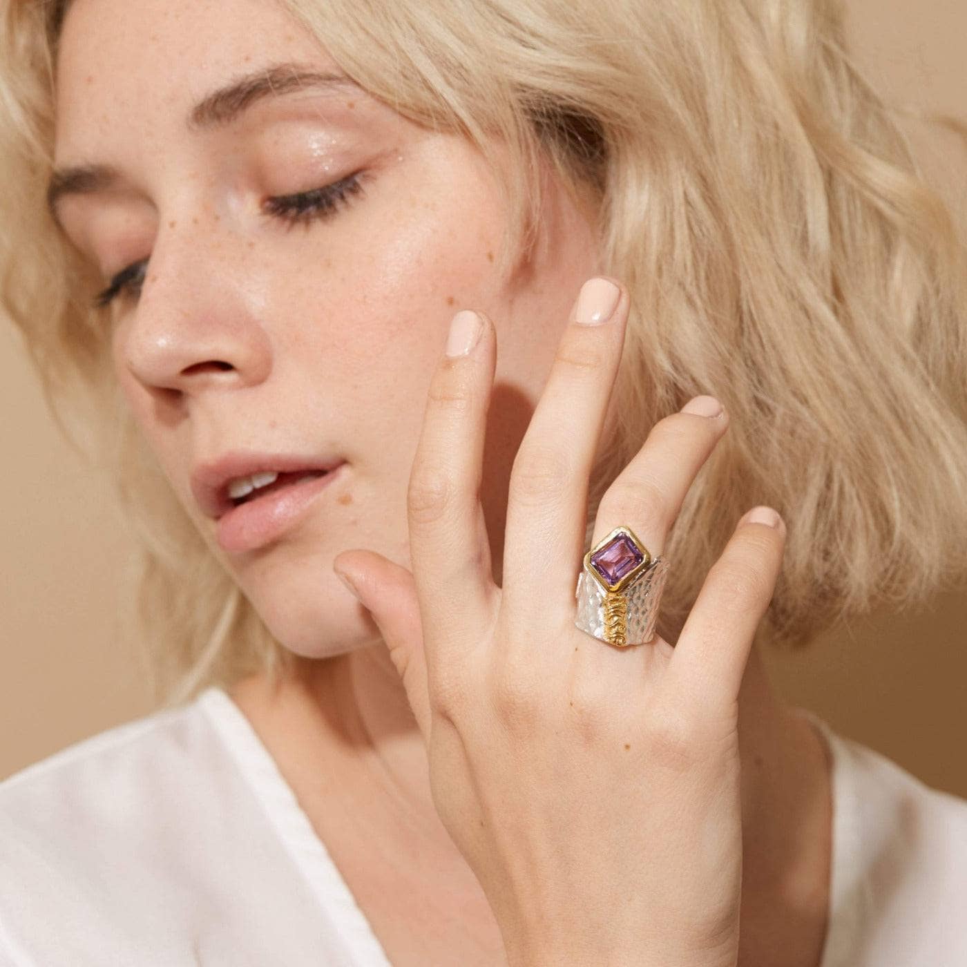 Everna Amethyst Ring GERMAN KABIRSKI