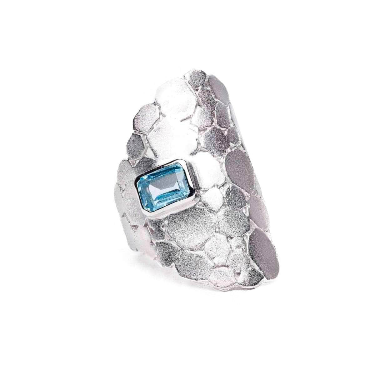 Evlin Blue Topaz Ring GERMAN KABIRSKI