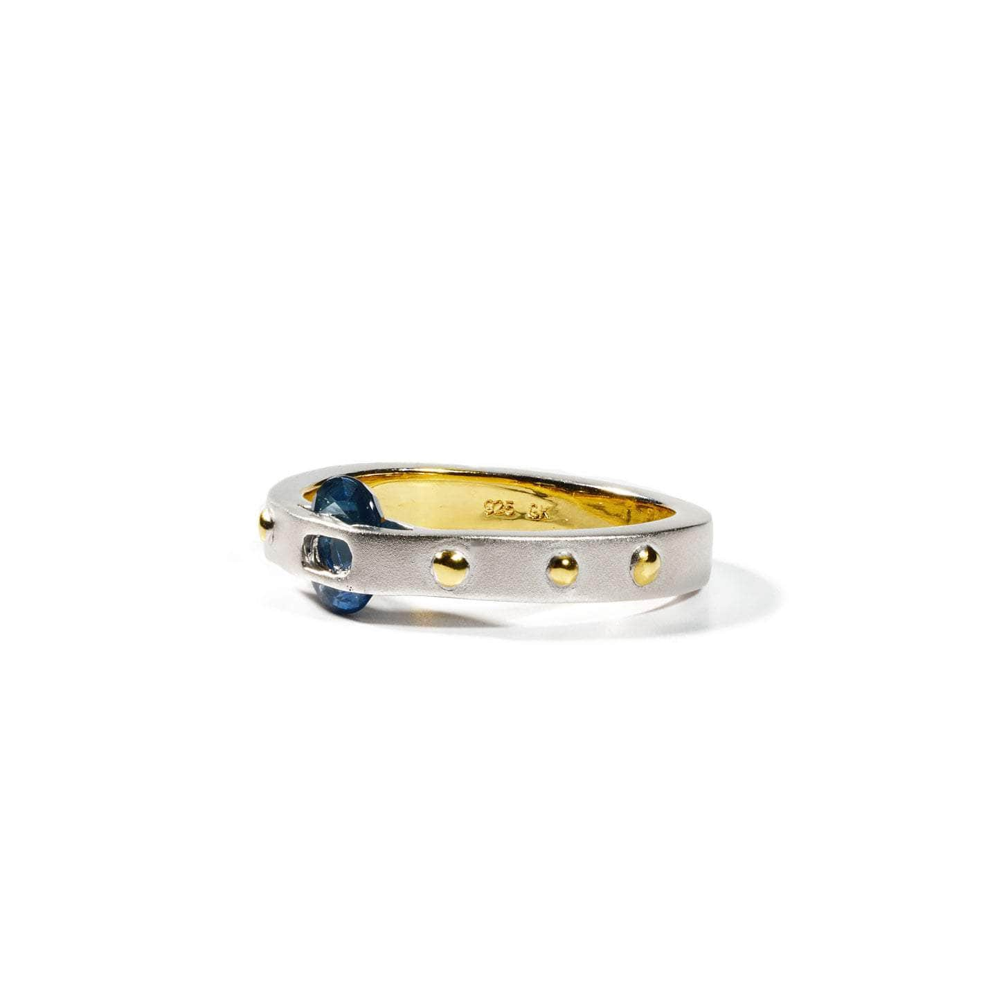 Eyedie Blue Sapphire Ring GERMAN KABIRSKI