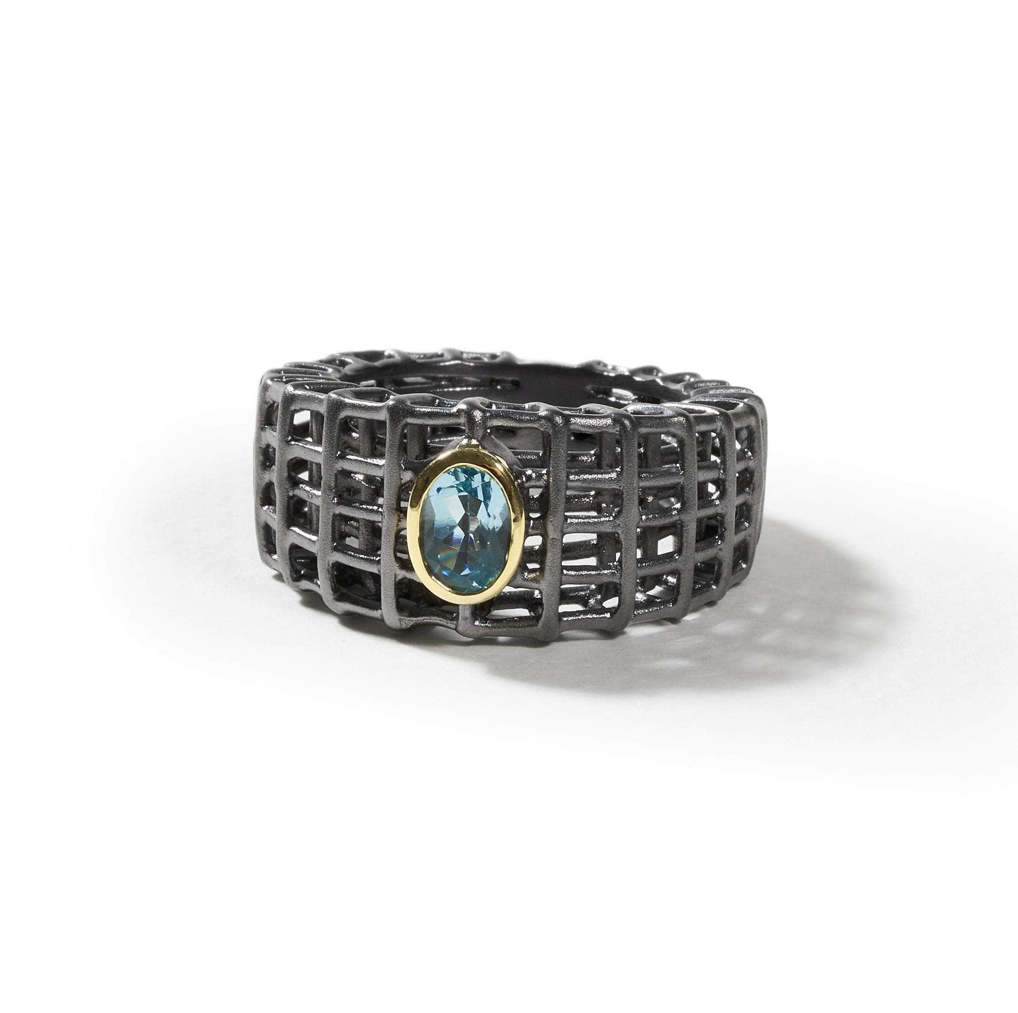 Grotel Blue Topaz Ring GERMAN KABIRSKI