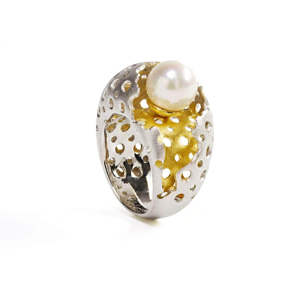 Haralda Pearl Ring GERMAN KABIRSKI