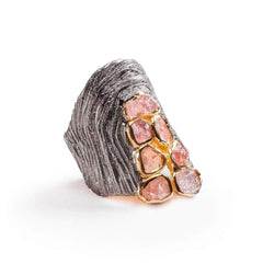 Elora Pink Sapphire Ring