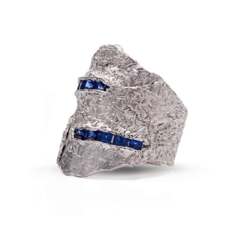 Adan Blue Sapphire Ring GERMAN KABIRSKI